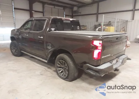 2019 Chevrolet Silverado 1500 High Country z USA, uszkodzony, nr VIN 1GCUYHEL8KZ100647